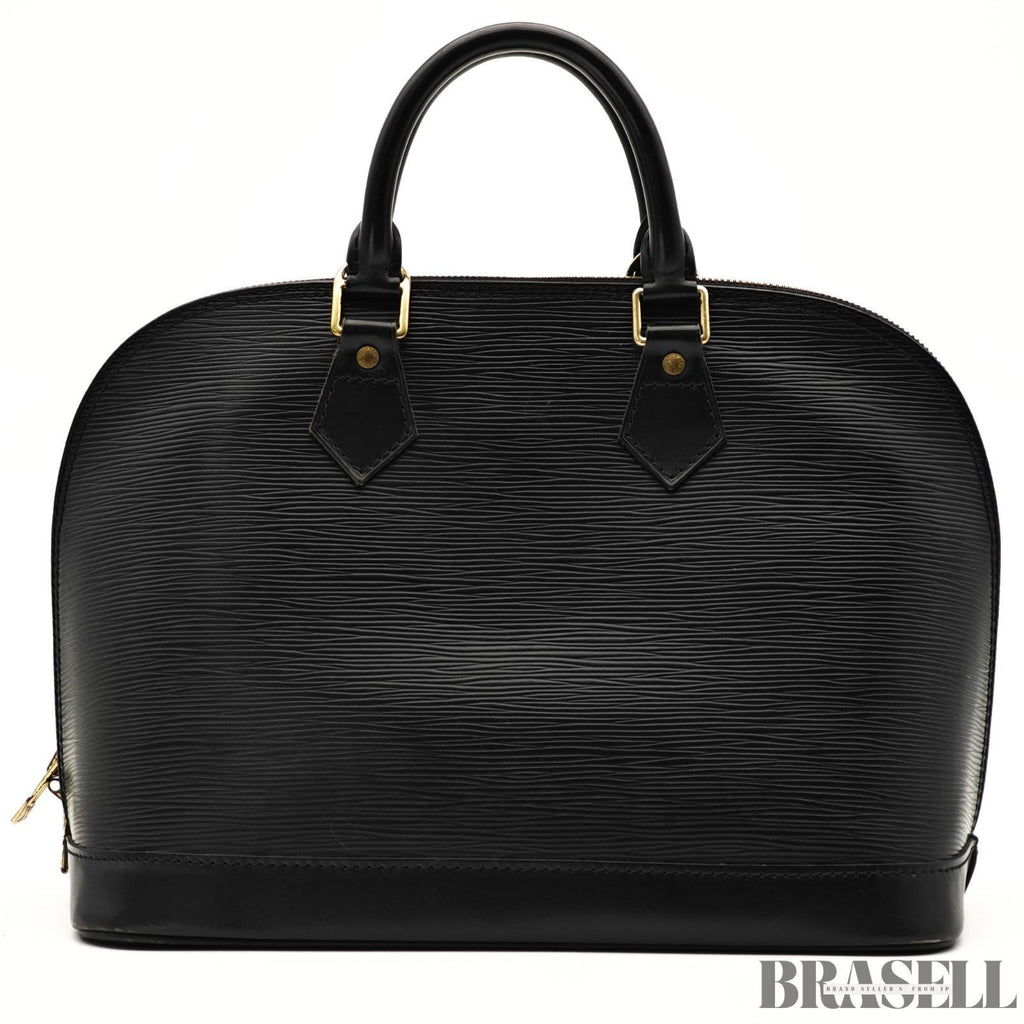 LOUIS VUITTON Alma PM M52802 Black Epi Leather Handbag Women’s