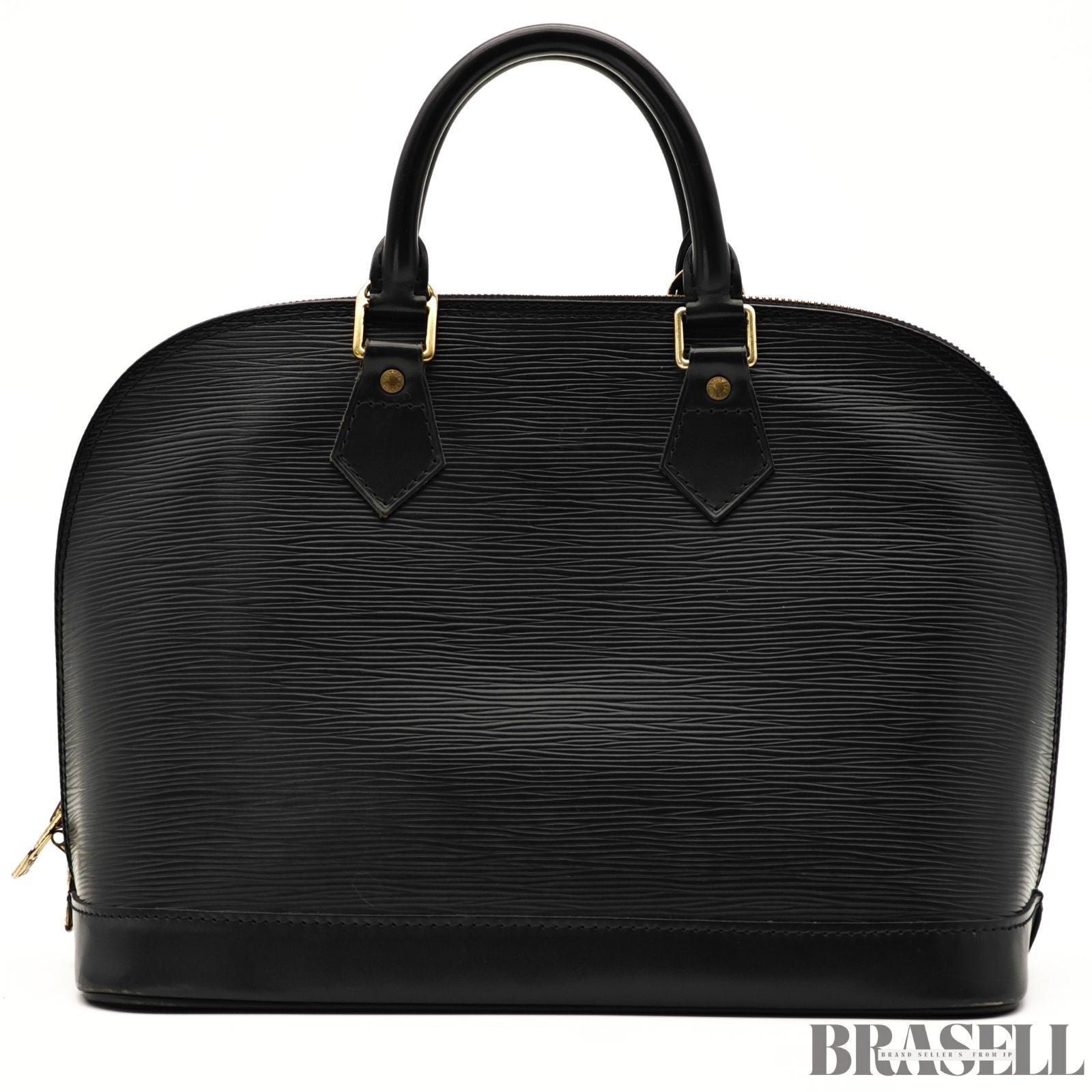 LOUIS VUITTON Alma PM M52802 Black Epi Leather Handbag Women’s
