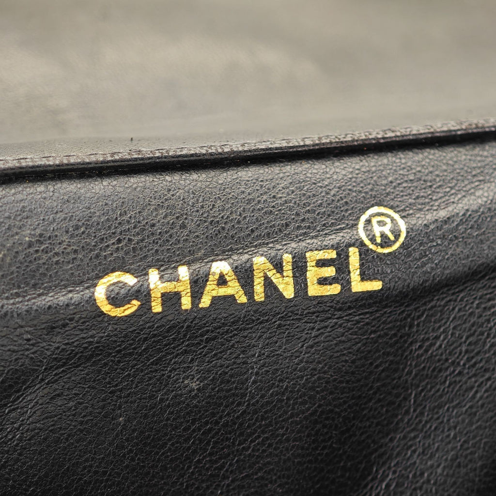 CHANEL Matelasse Bag Backpack Black Women's
