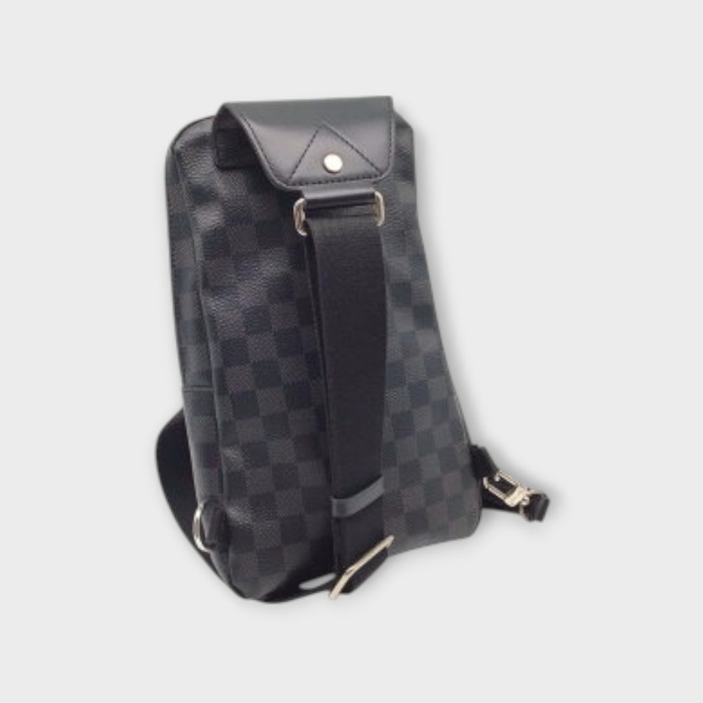 Louis Vuitton N41719 Damier Graphite Avenue Sling Bag Body Bag【A】