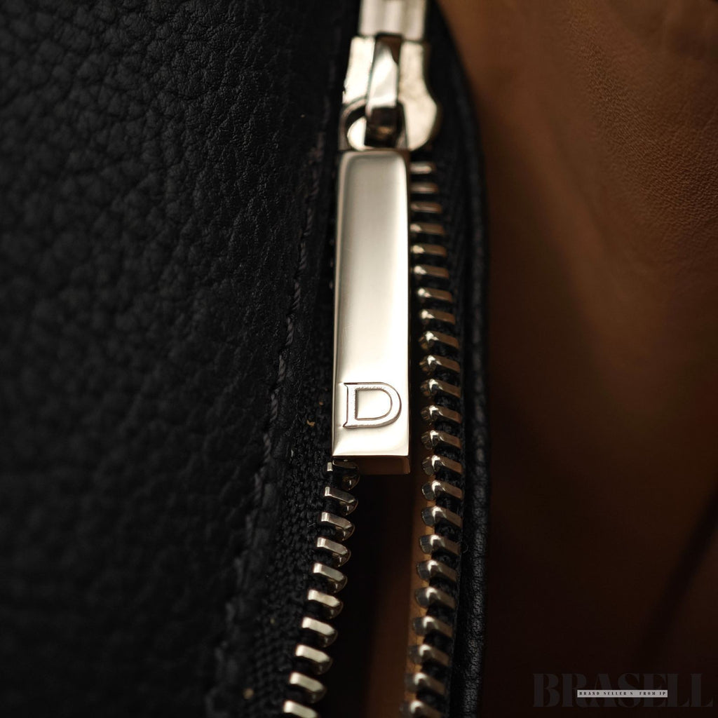 Delvaux Brillant MM Handbag Shoulder Bag 2-Way Black Women’s With Dust Bag