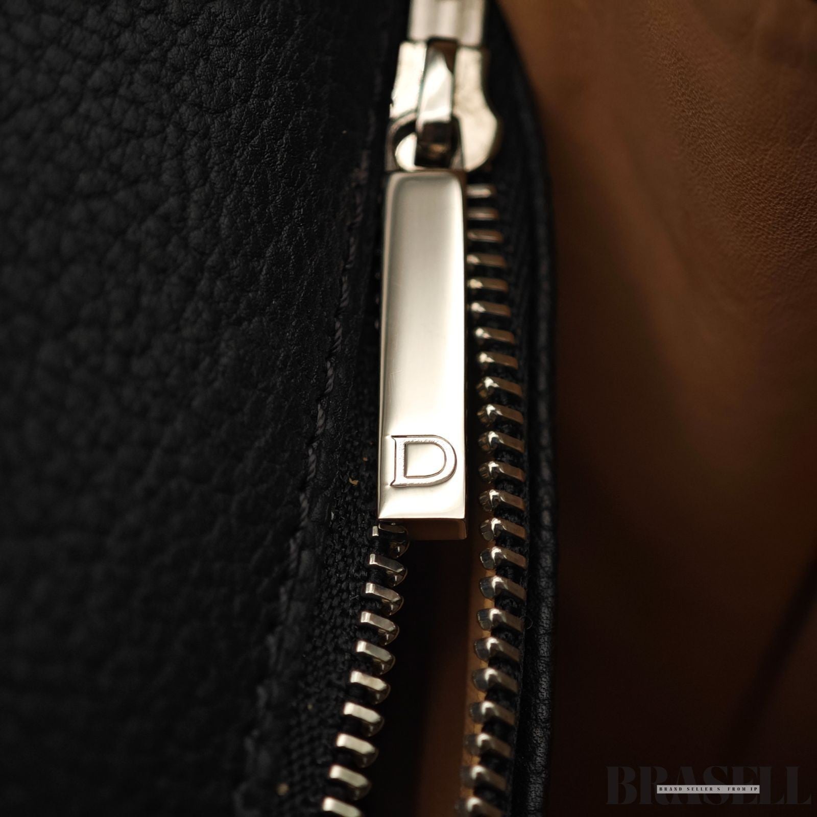 Delvaux Brillant MM Handbag Shoulder Bag 2-Way Black Women’s With Dust Bag