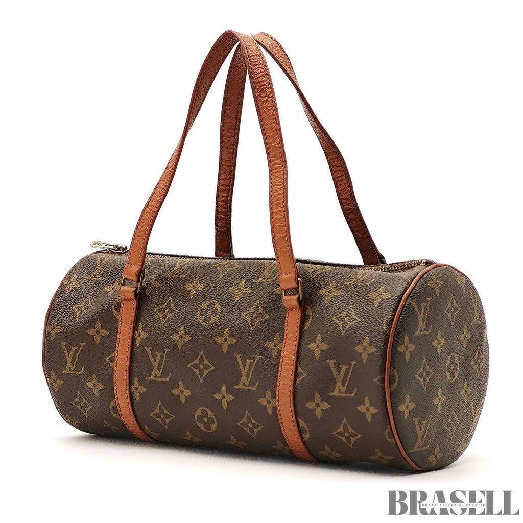 Louis Vuitton Papillon 30 GM M51365 Bag Mini Boston Monogram Canvas Brown Women