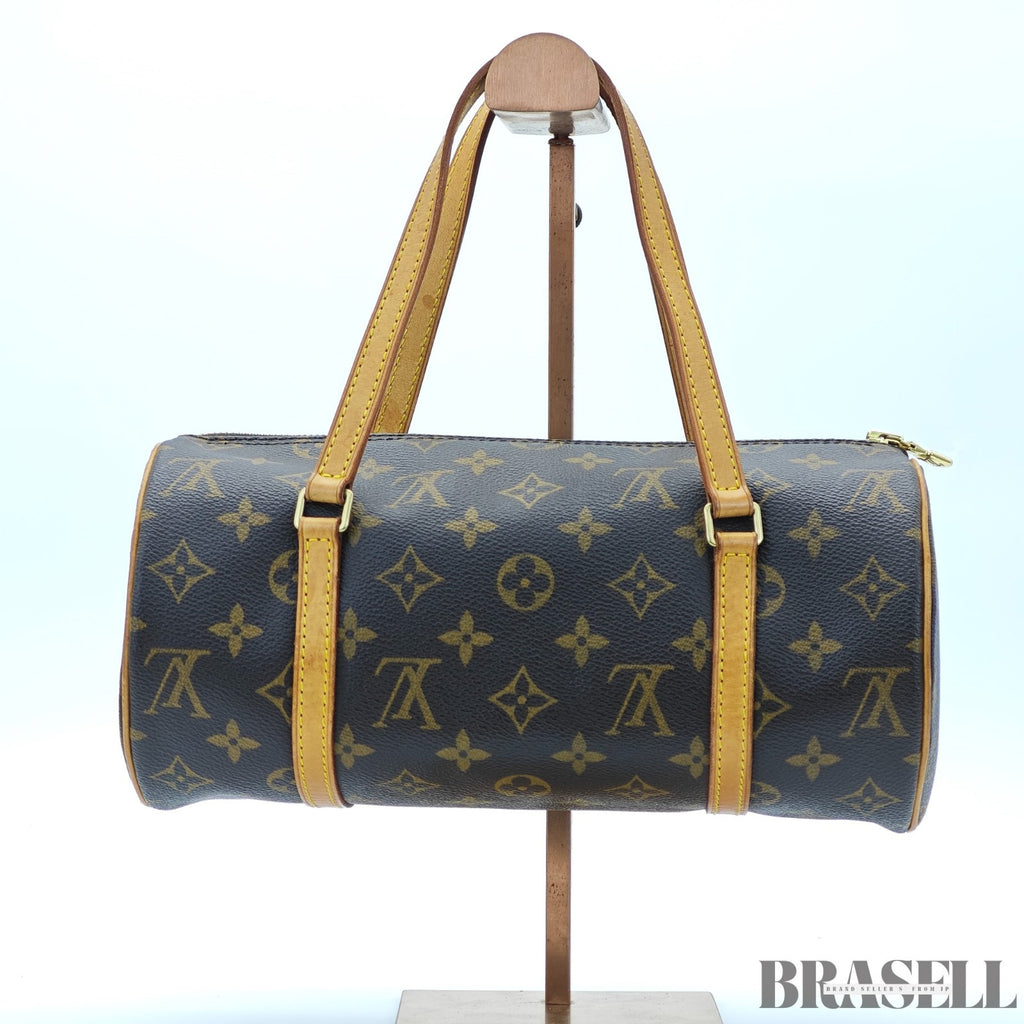 LOUIS VUITTON Papillon 26 Handbag M51386 PVC Coated Canvas & Leather Brown