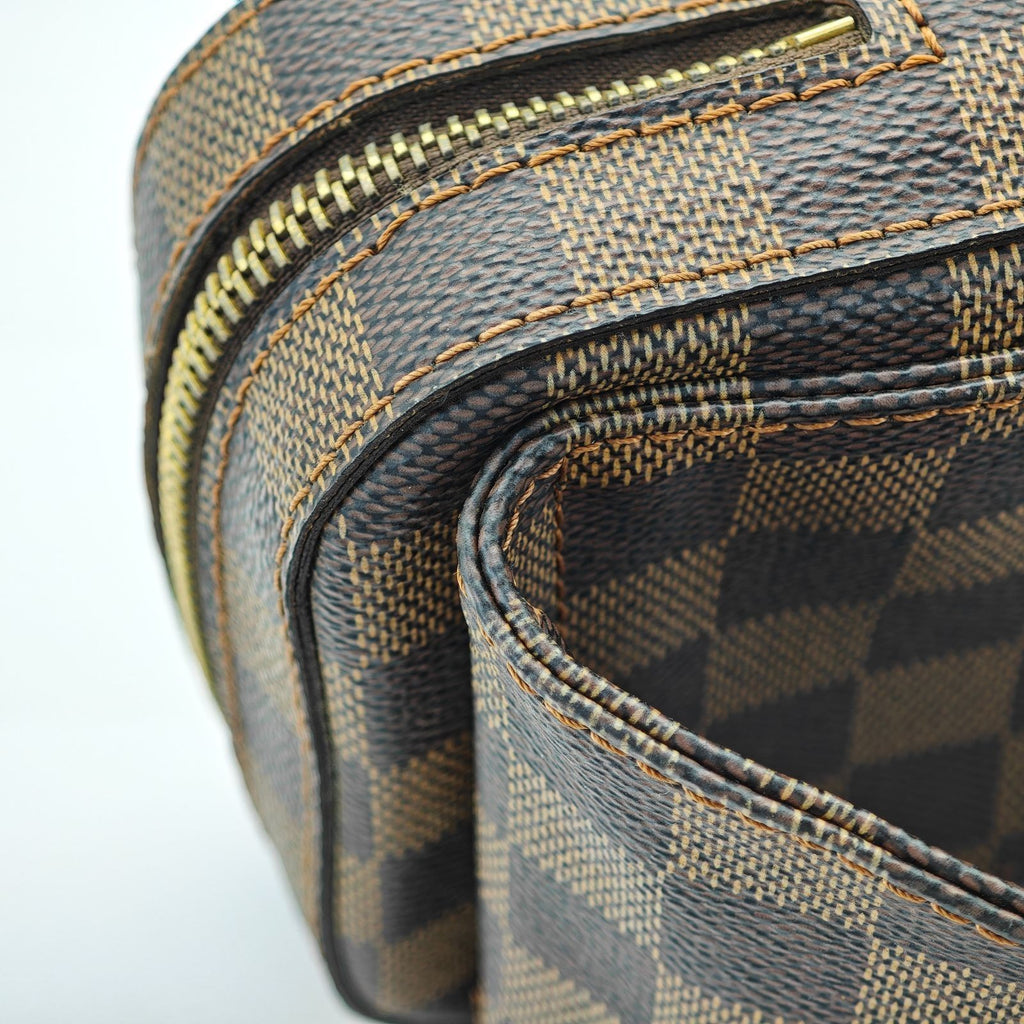 LOUIS VUITTON Damier Geronimos N51994 Shoulder/Body Bag Brown Men Women