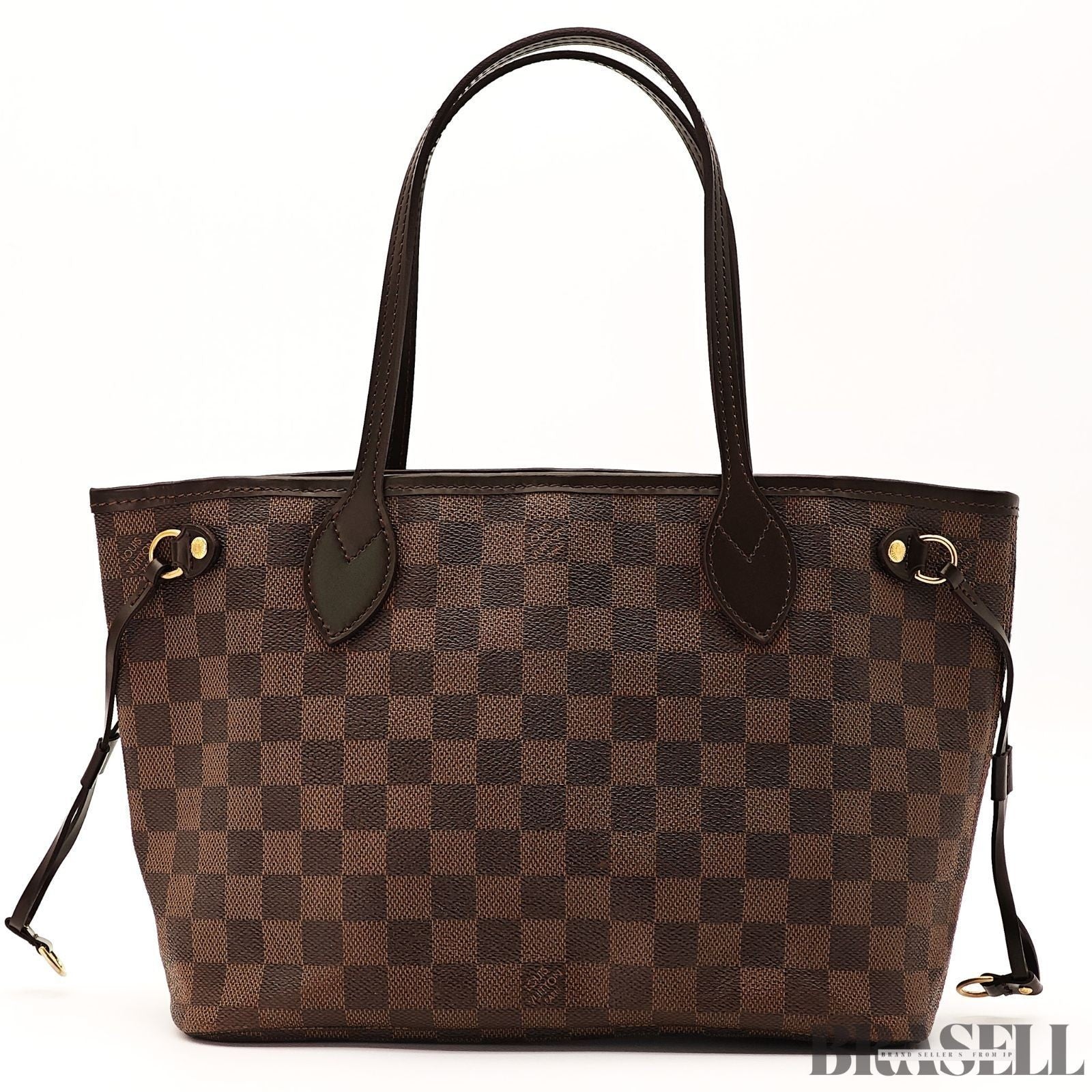 Louis Vuitton Neverfull PM N51109 Handbag Tote Bag Large Capacity Work Brown
