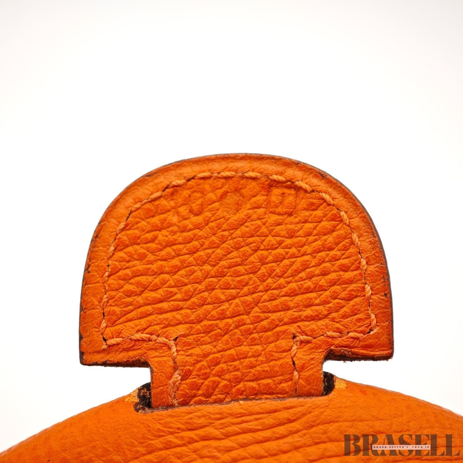 Hermes Evelyn PM Orange Toryon Clemence Crossbody Shoulder Bag w/Dust Bag Strap