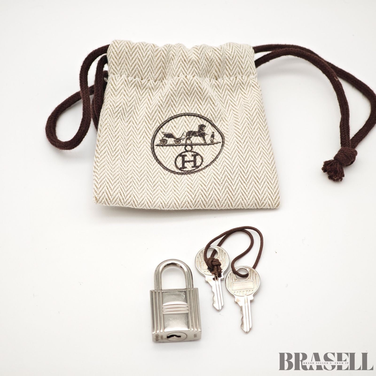 Hermes Picotin Lock PM 18 etoupe Handbag Women's With Padlock Key