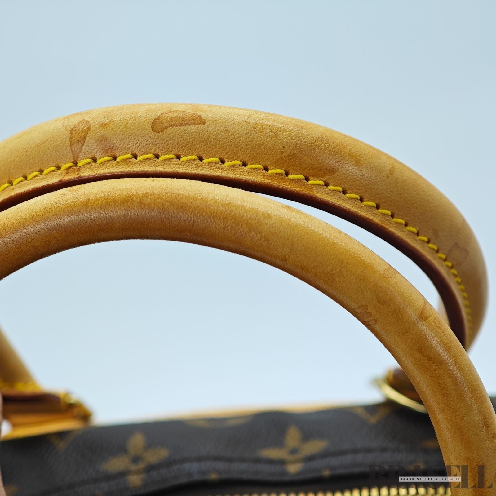 LOUIS VUITTON Deauville M47270 Monogram Travel Handbag Large Brown Unisex