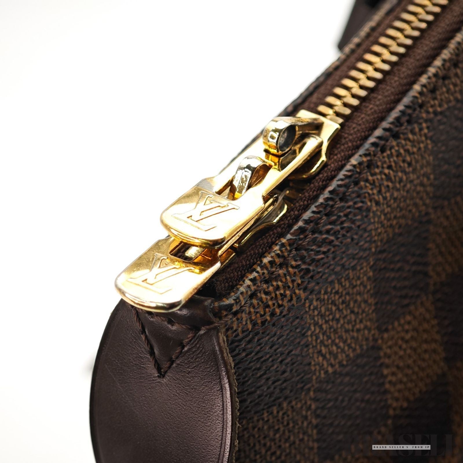 Louis Vuitton Damier Verona MM N41118 Bag Handbag Brown Women's With Key