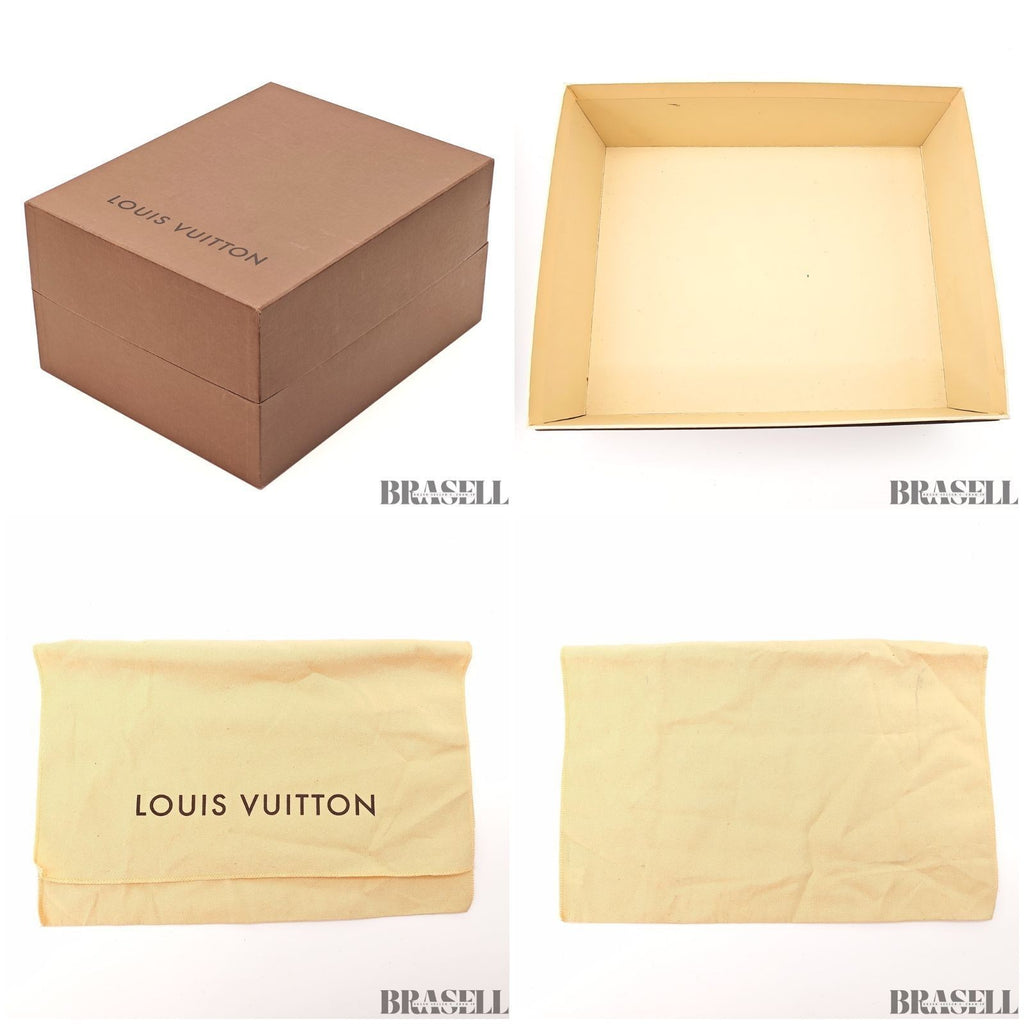 Louis Vuitton Vivacite MM M51164 Bag Handbag Monogram Brown With Box Dust Bag