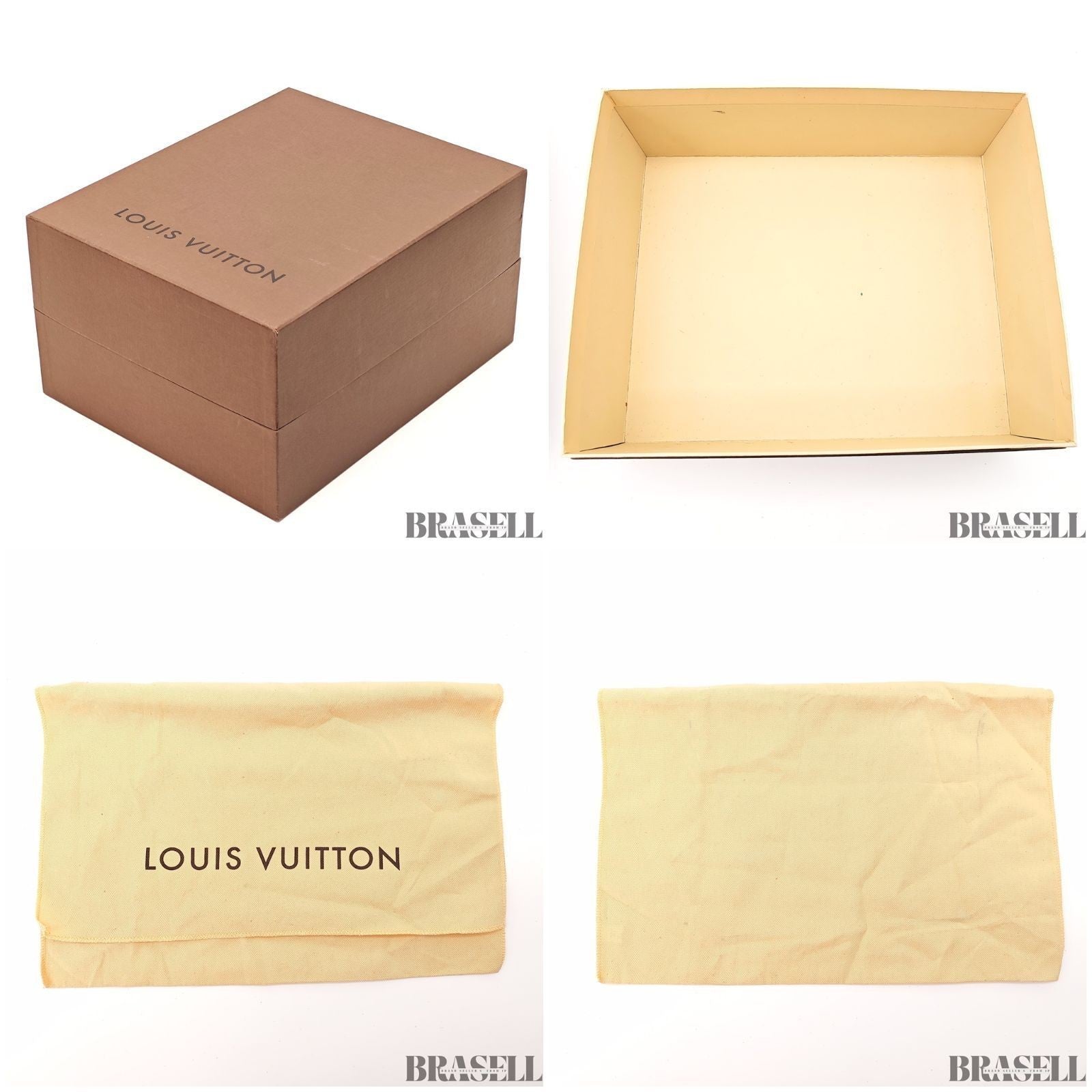 Louis Vuitton Vivacite MM M51164 Bag Handbag Monogram Brown With Box Dust Bag