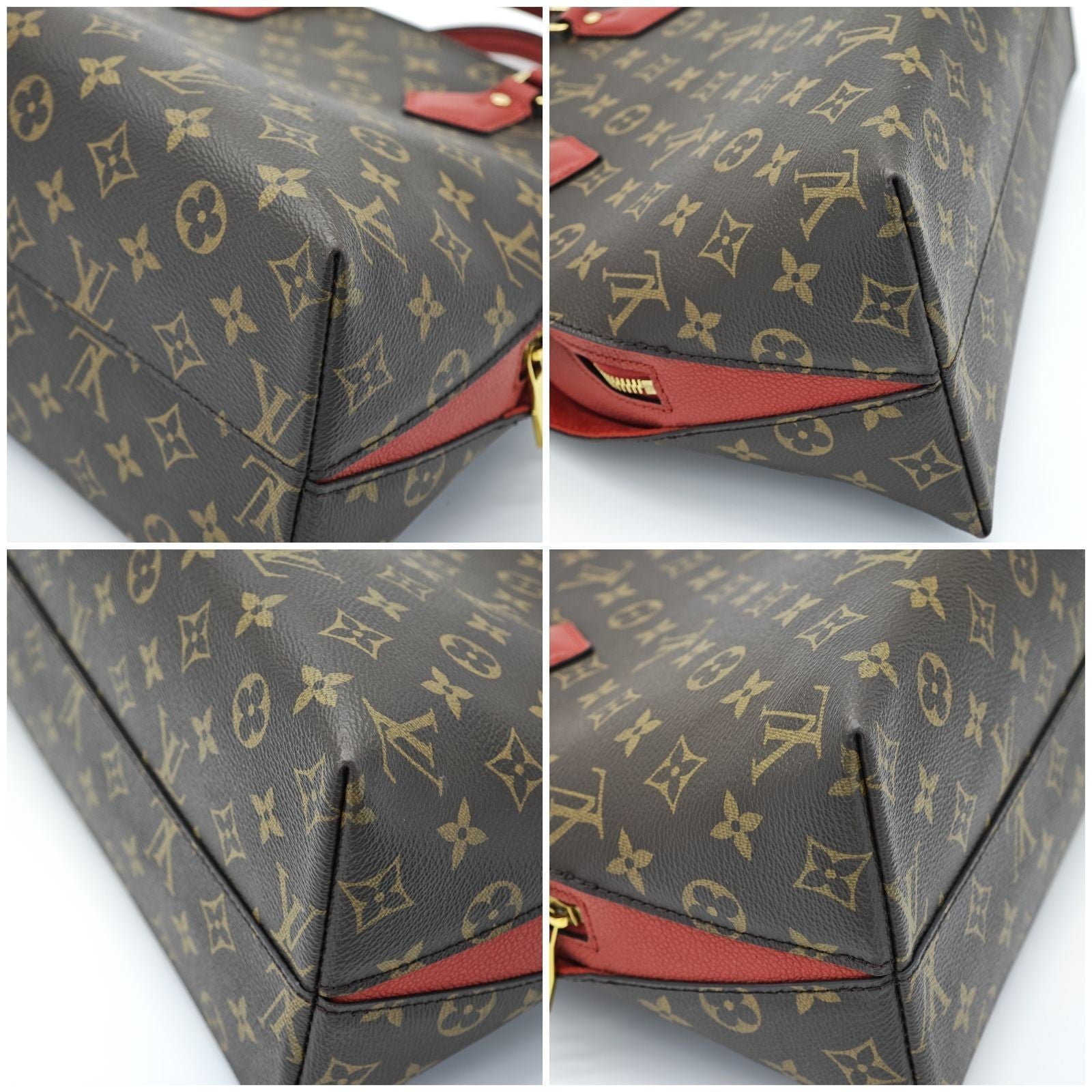 LOUIS VUITTON Monogram Alma M41779 2-Way Handbag Brown Women's