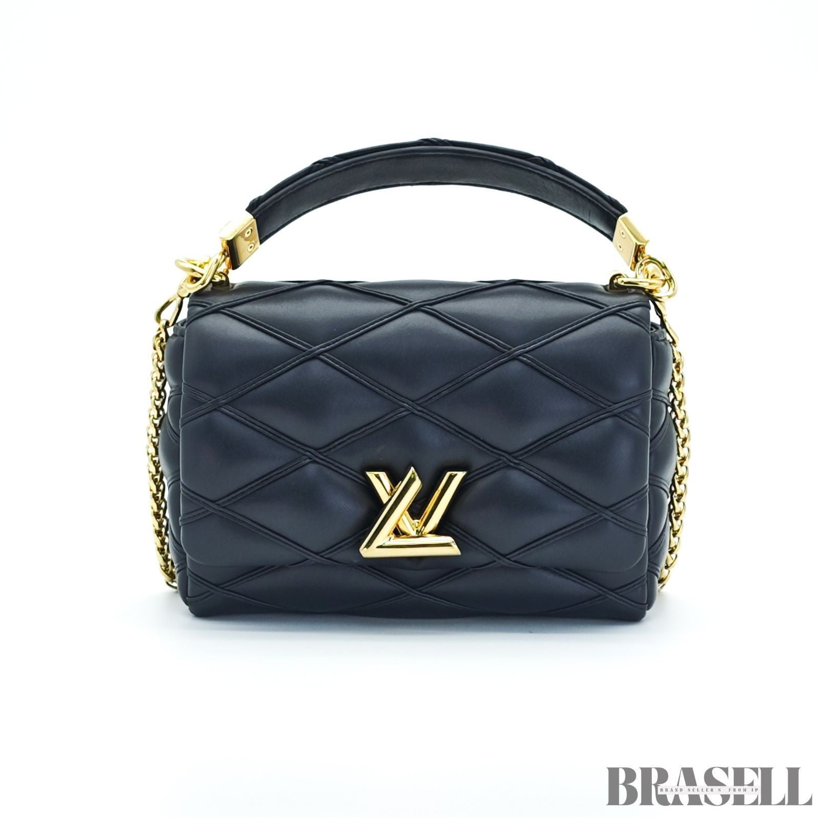 Louis Vuitton Maltage Pattern GO-14 PM M12004 2Way Handbag Chain Black