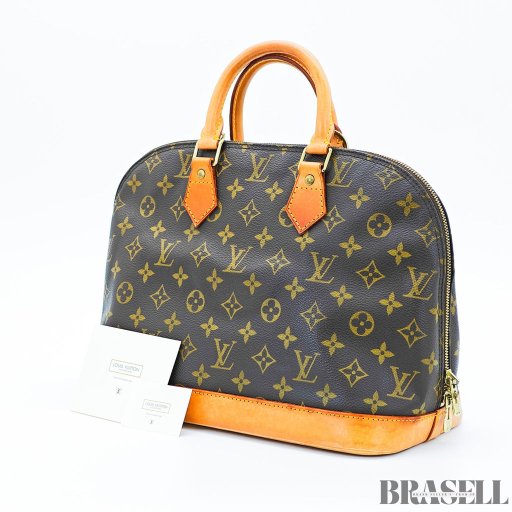 LOUIS VUITTON Alma PM Handbag M51130 Monogram Canvas Brown