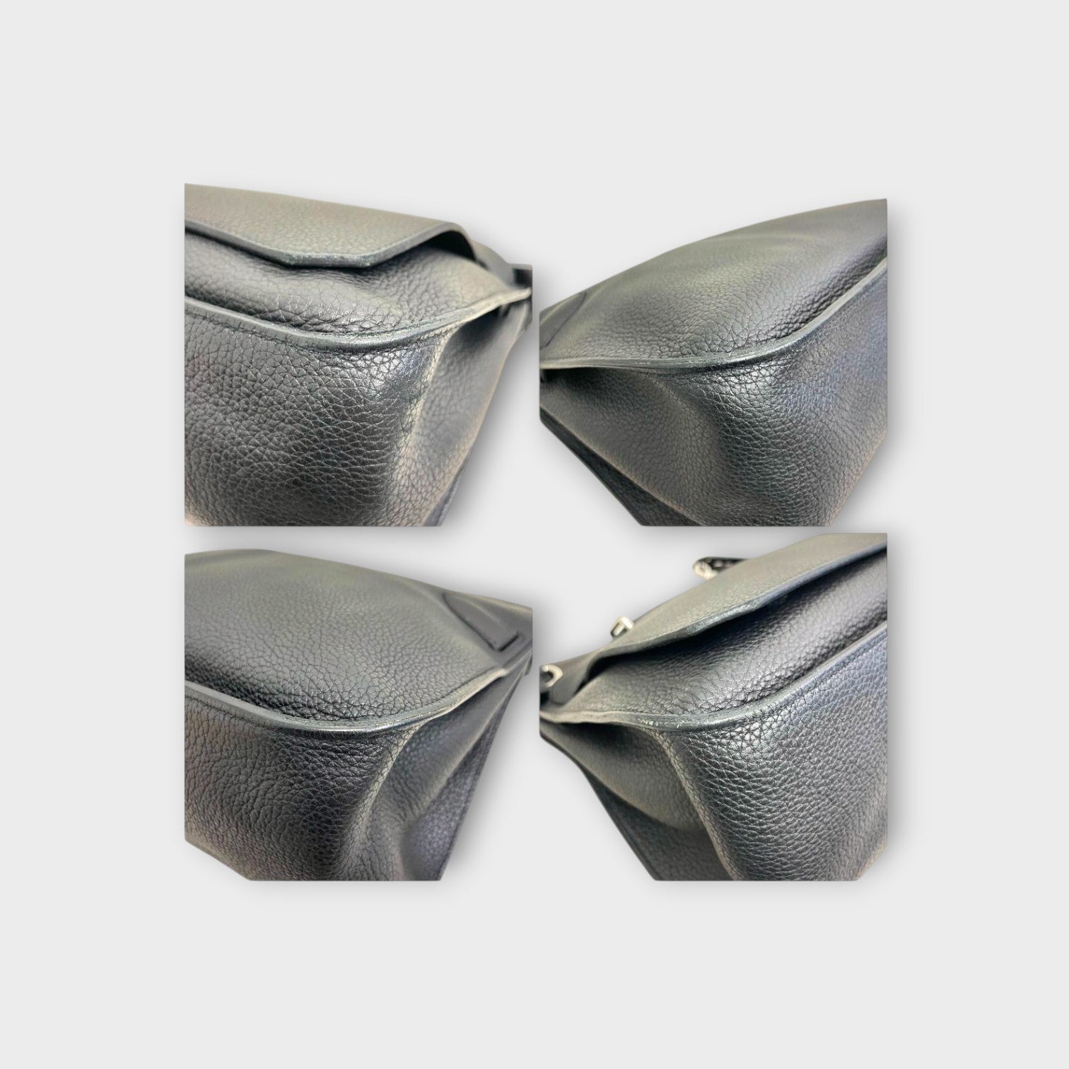 Hermès Jypsière 34 Shoulder Bag Ꮇ Stamp 2009 Black Leather 【A】