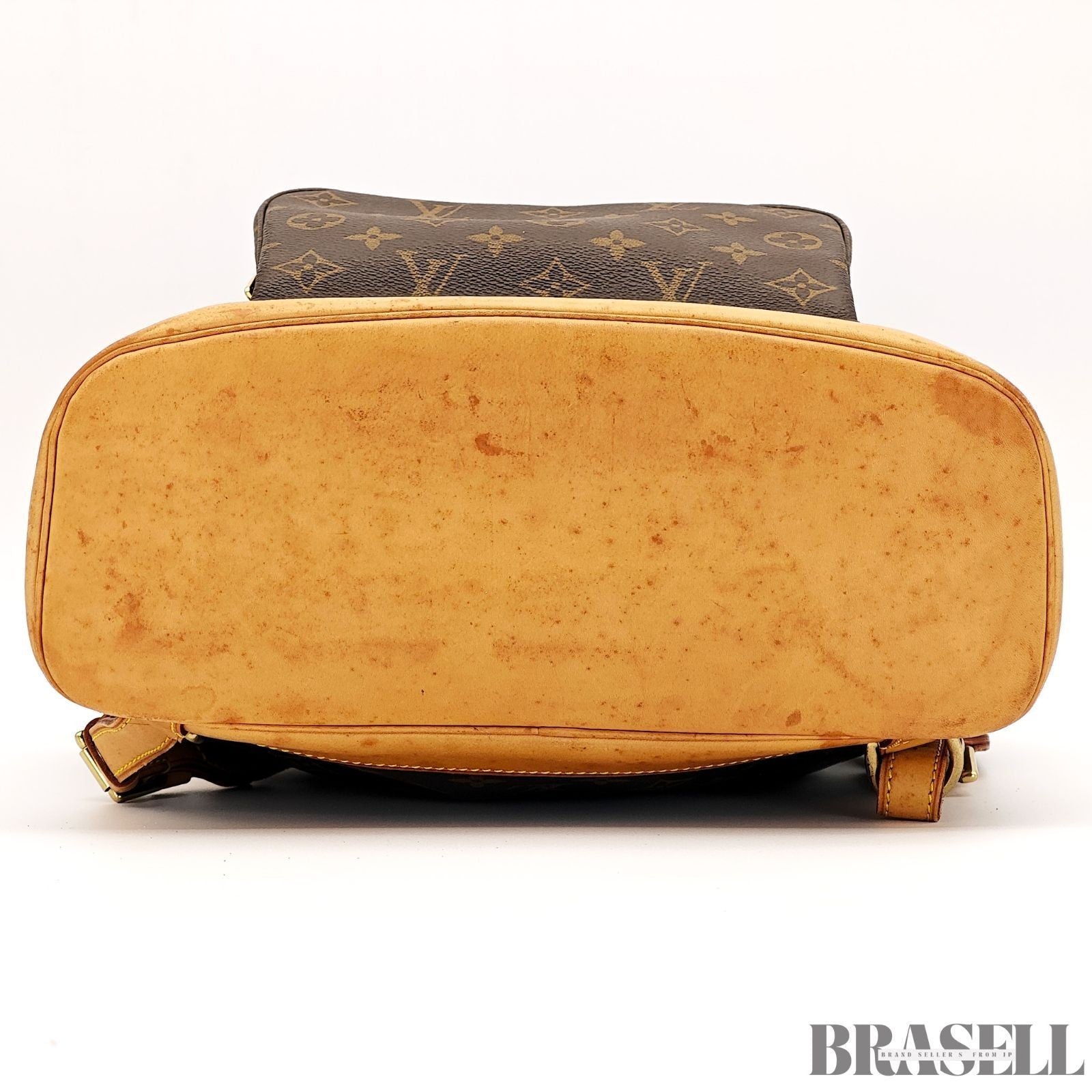 Louis Vuitton Montsouris GM M51135 Backpack Travel Monogram Canvas Leather Brown