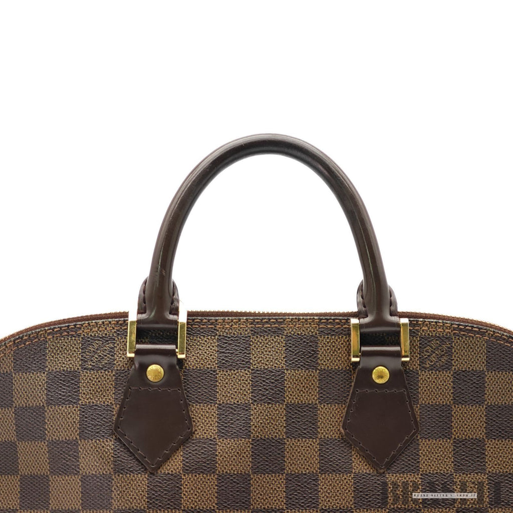 LOUIS VUITTON Alma Handbag Tote Bag Damier Ebene Canvas Brown N53151