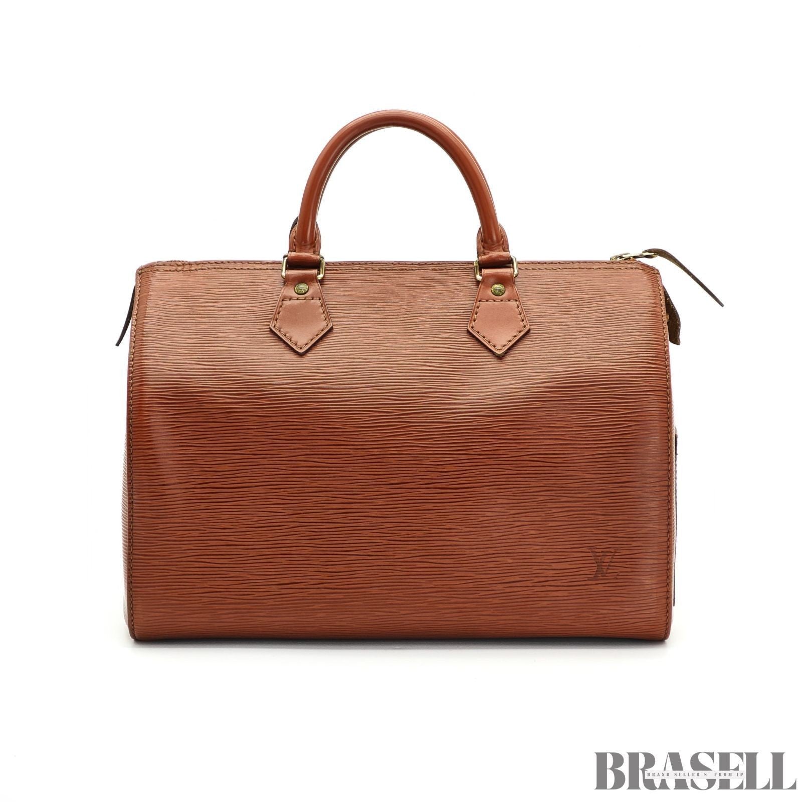 Louis Vuitton Epi Speedy 30 Brown M43003 Leather Brown Handbag Woman