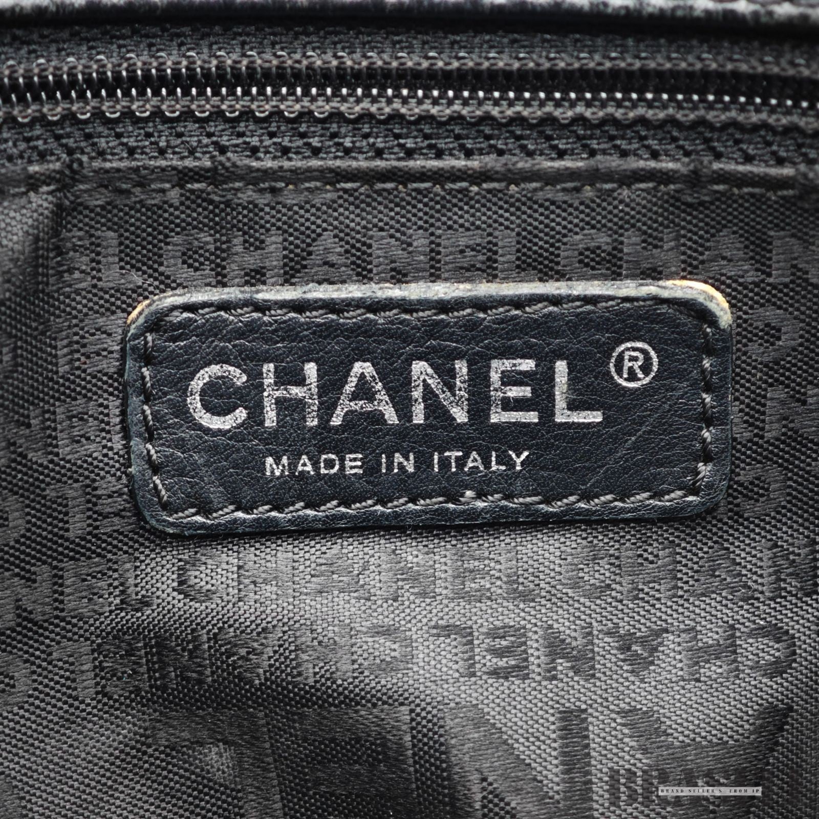 CHANEL Turnlock Caviar Skin Tote Bag Black Large CC Shoulder Bag Women's
