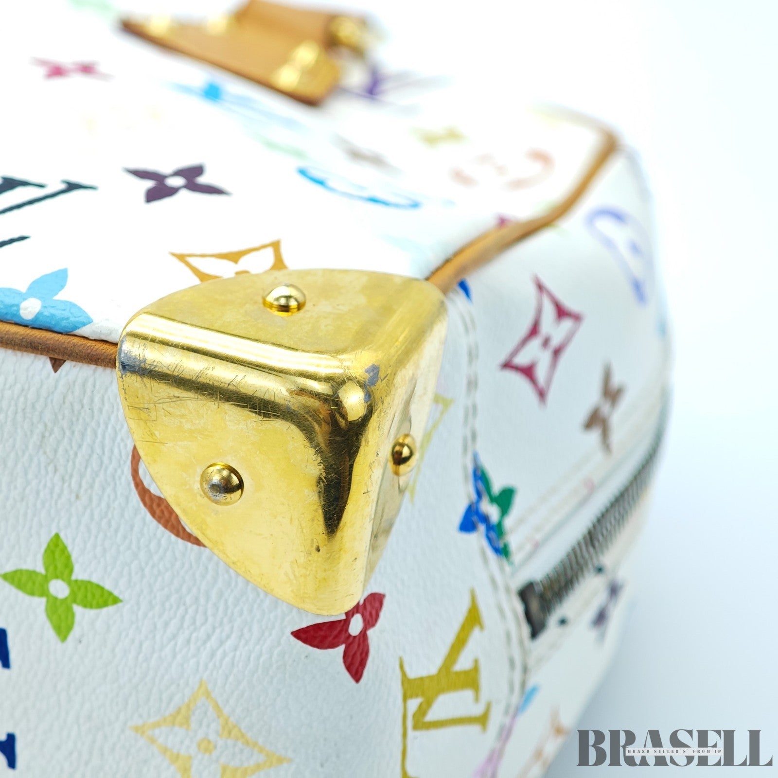 LOUIS VUITTON Trouville Bag M92663 Monogram Handbag Multicolore Blanc
