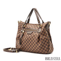 LOUIS VUITTON Evora MM 2 Way Shoulder Handbag N41131 Damier Canvas Brown