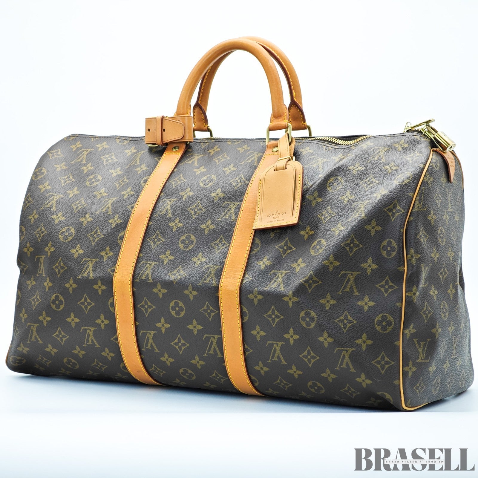 LOUIS VUITTON Keepall 50 M41426 Boston Bag Monogram Brown