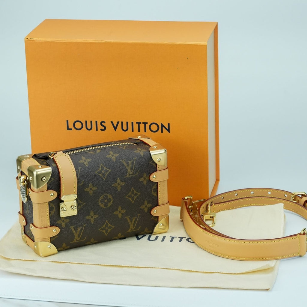 LOUIS VUITTON Monogram Side Trunk PM M46815 Shoulder Bag