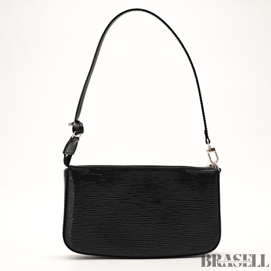 Louis Vuitton Electric Pochette Accessoires M4080N Handbag Mini Leather Noir