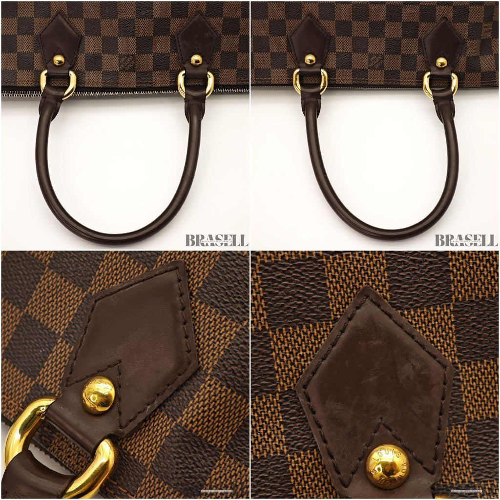 LOUIS VUITTON Saleya PM Tote Bag N51183 Brown Damier Canvas Unisex