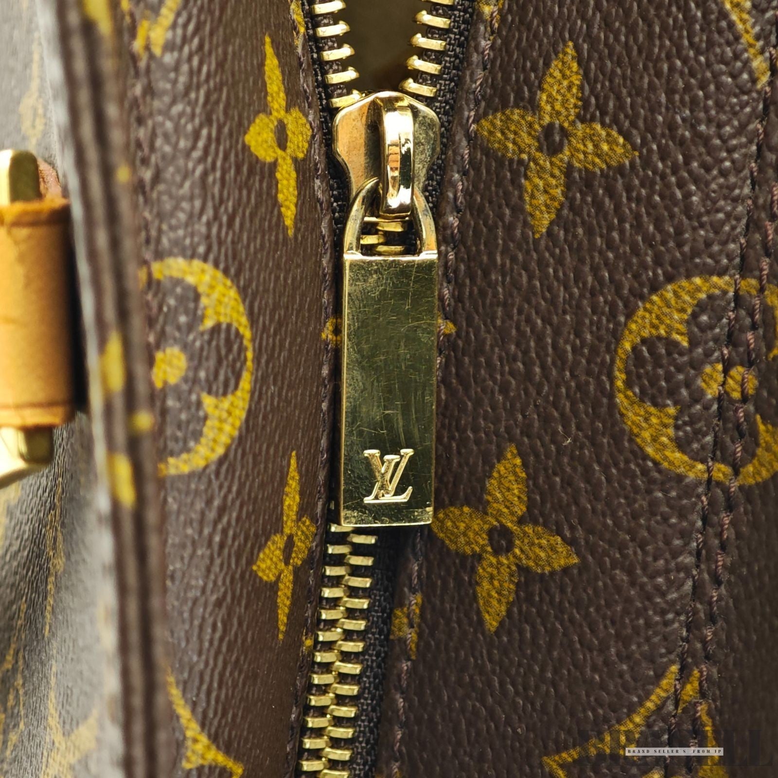 LOUIS VUITTON Luco M51155 Monogram Large Shoulder Tote Bag Brown Women’s