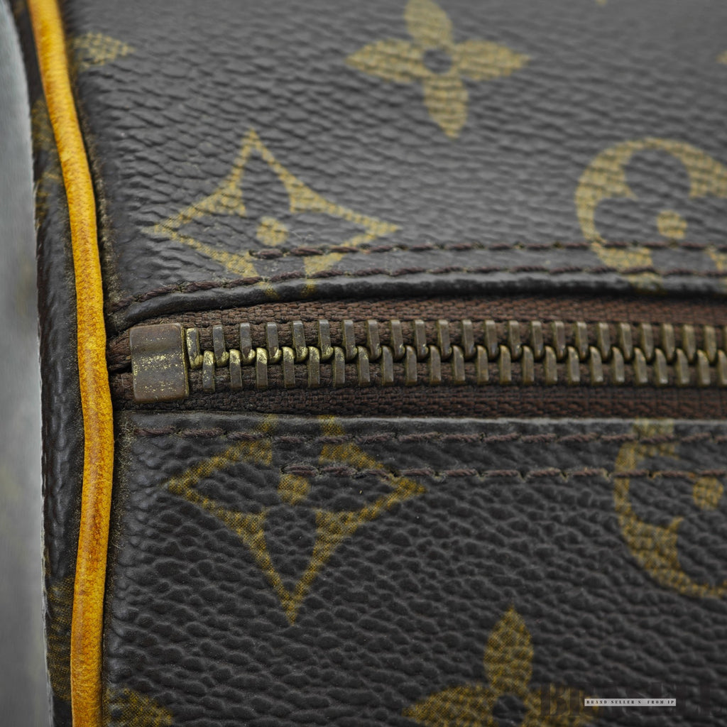 LOUIS VUITTON Papillon 26 Handbag M51386 PVC Coated Canvas & Leather Brown