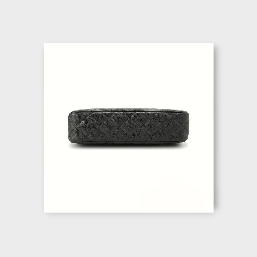 Chanel Matelassé Chain Clutch Black【S】