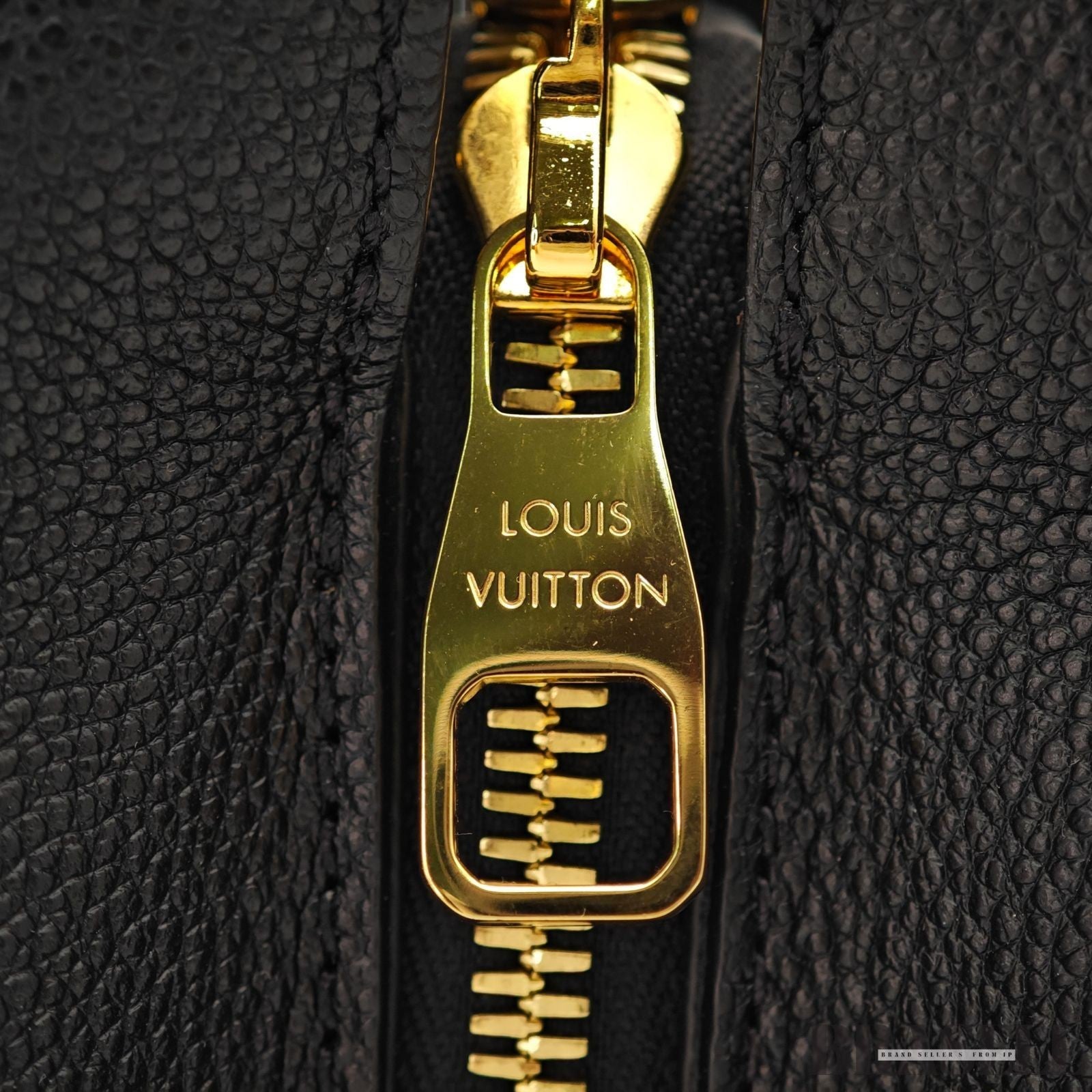 Louis Vuitton Montaigne BB M41048 Monogram Empreinte Black Handbag Bag Women