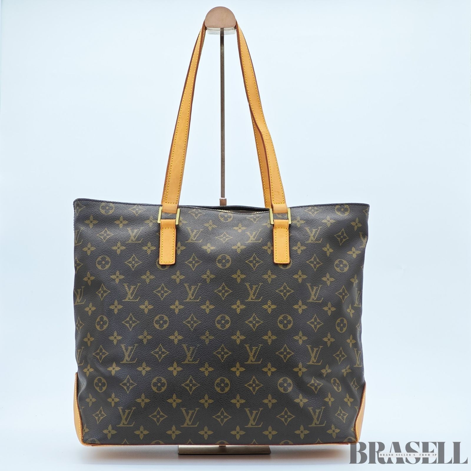 LOUIS VUITTON Cabas Maison M51151 Monogram Large Tote Bag Brown Leather Women’s
