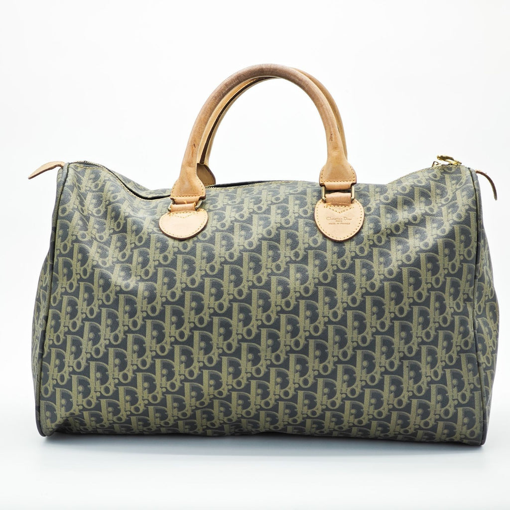 Dior Trotter Boston Bag Canvas Khaki Color Women’s Bag