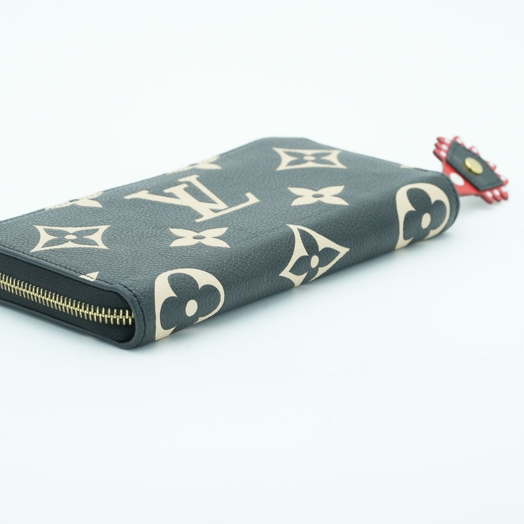 LOUIS VUITTON Empreinte Giant M69698 Long Wallet Zippy Wallet Black