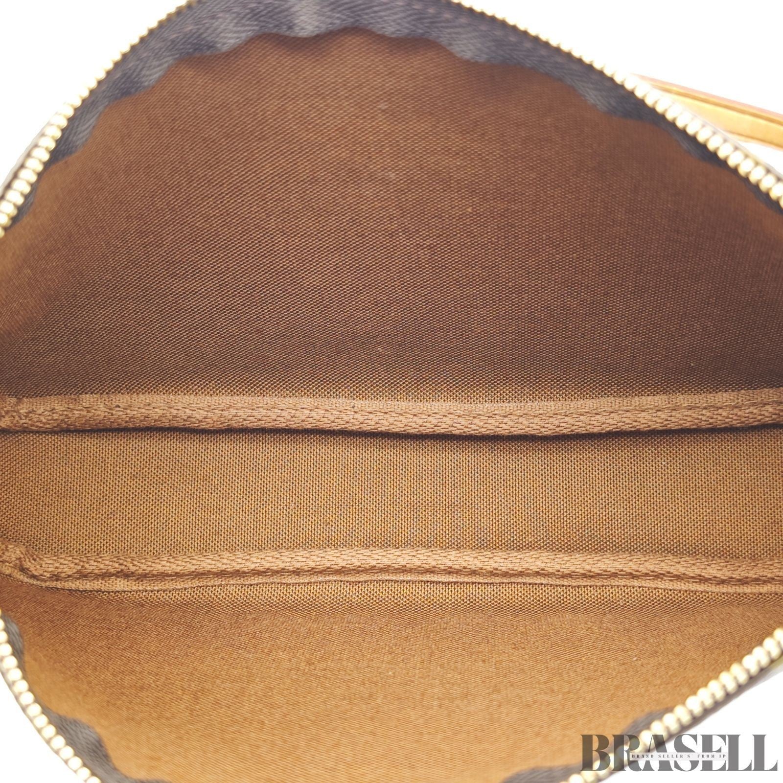 LOUIS VUITTON Pochette Accessoires M51980 Monogram Mini Handbag Brown Women’s