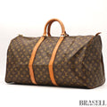 Louis Vuitton Keepall 55 M41424 Bag Boston Bag Large Travel Brown Unisex