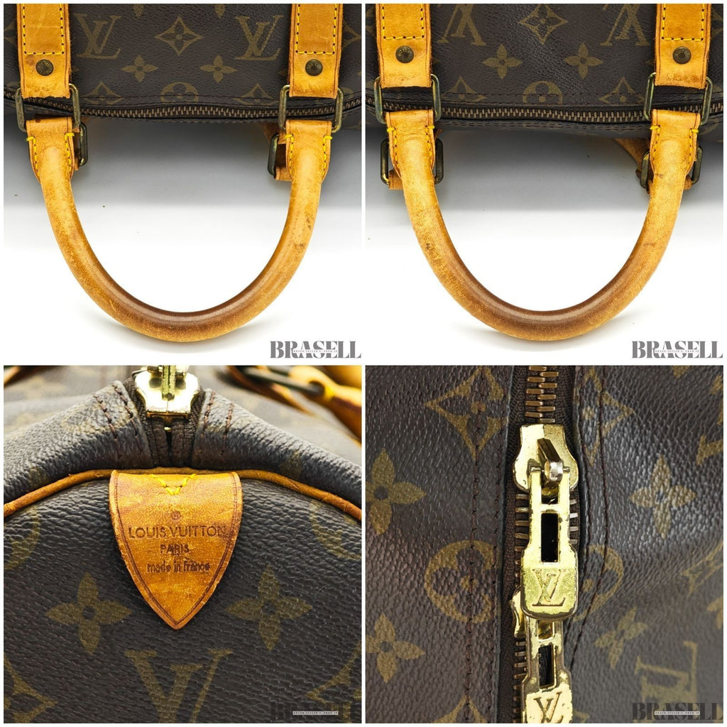 Louis Vuitton Keepall 50 M41426 Handbag Boston Bag Large Capacity Travel Brown