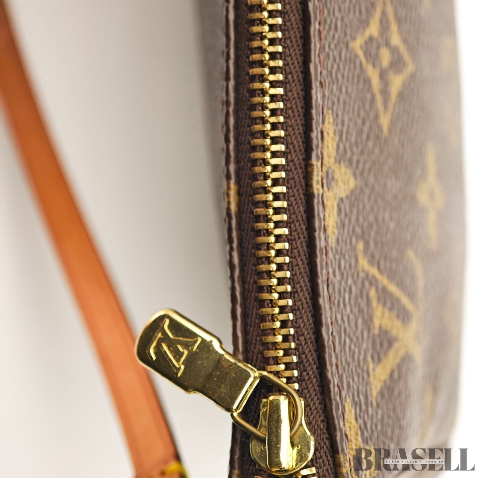 Louis Vuitton Accessoire M51980 Bag Handbag Compact Monogram Leather Brown