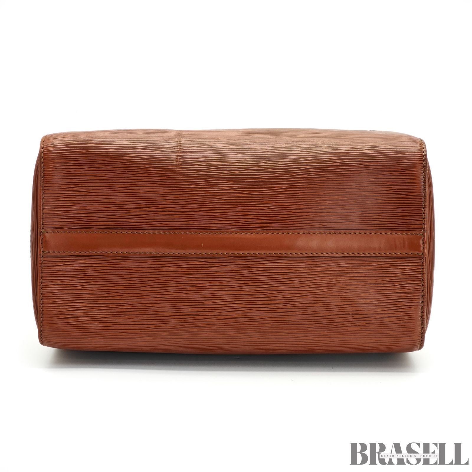 Borsa a mano Louis Vuitton Epi Speedy 30 marrone M43003 in pelle marrone da...