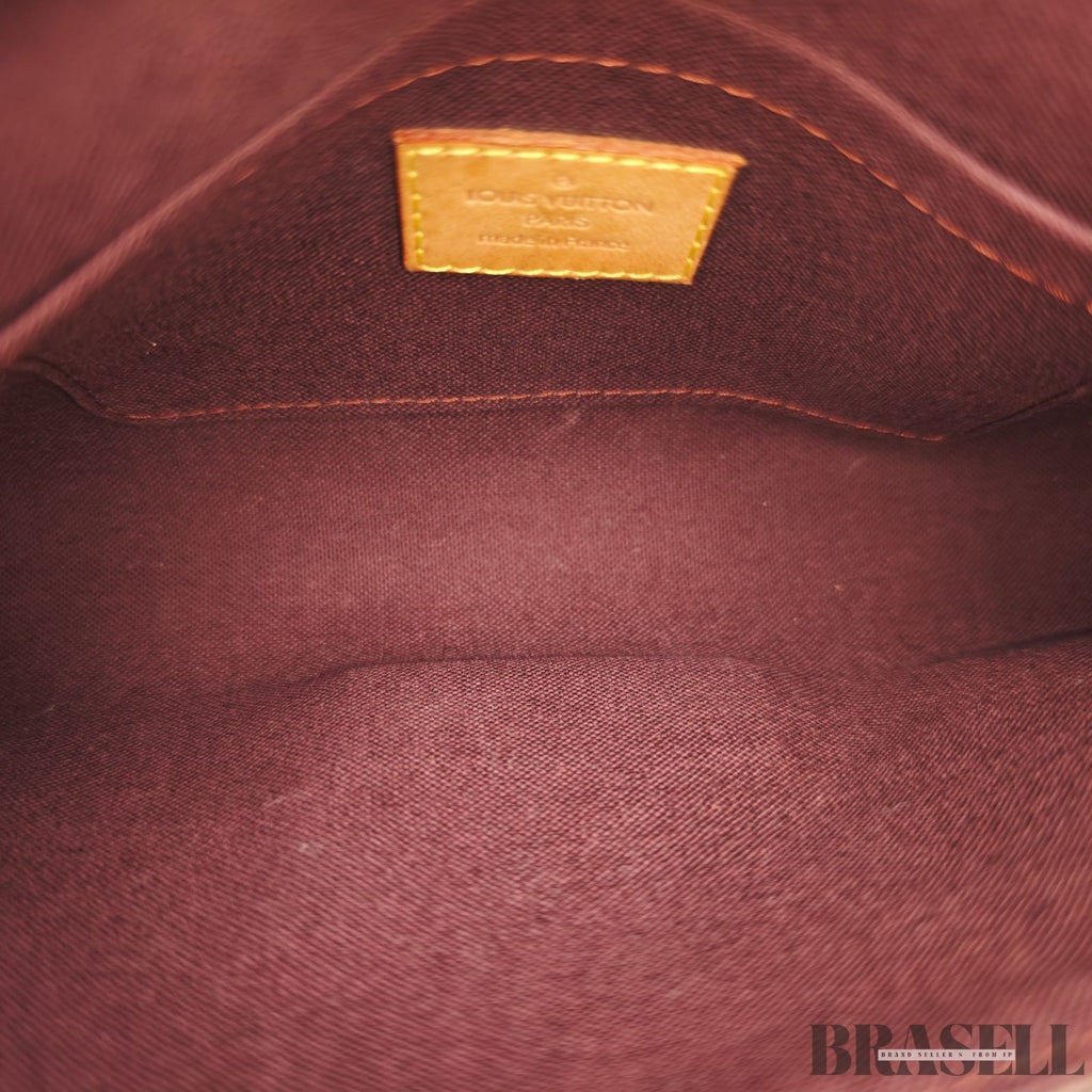 Louis Vuitton Favorite PM N41276 Handbag Mini Bag Brown With Dust Bag