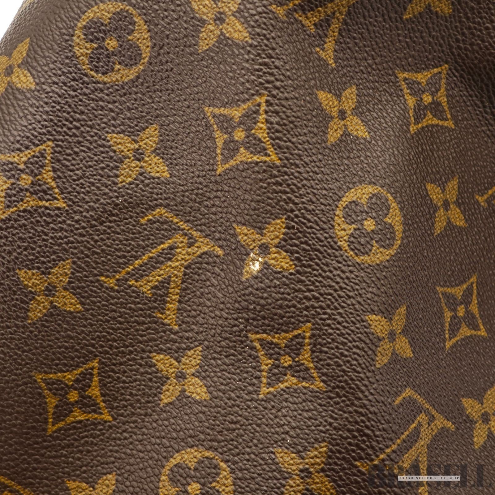 LOUIS VUITTON Petit Noe M42226 Monogram Handbag Bucket Bag Brown Women’s