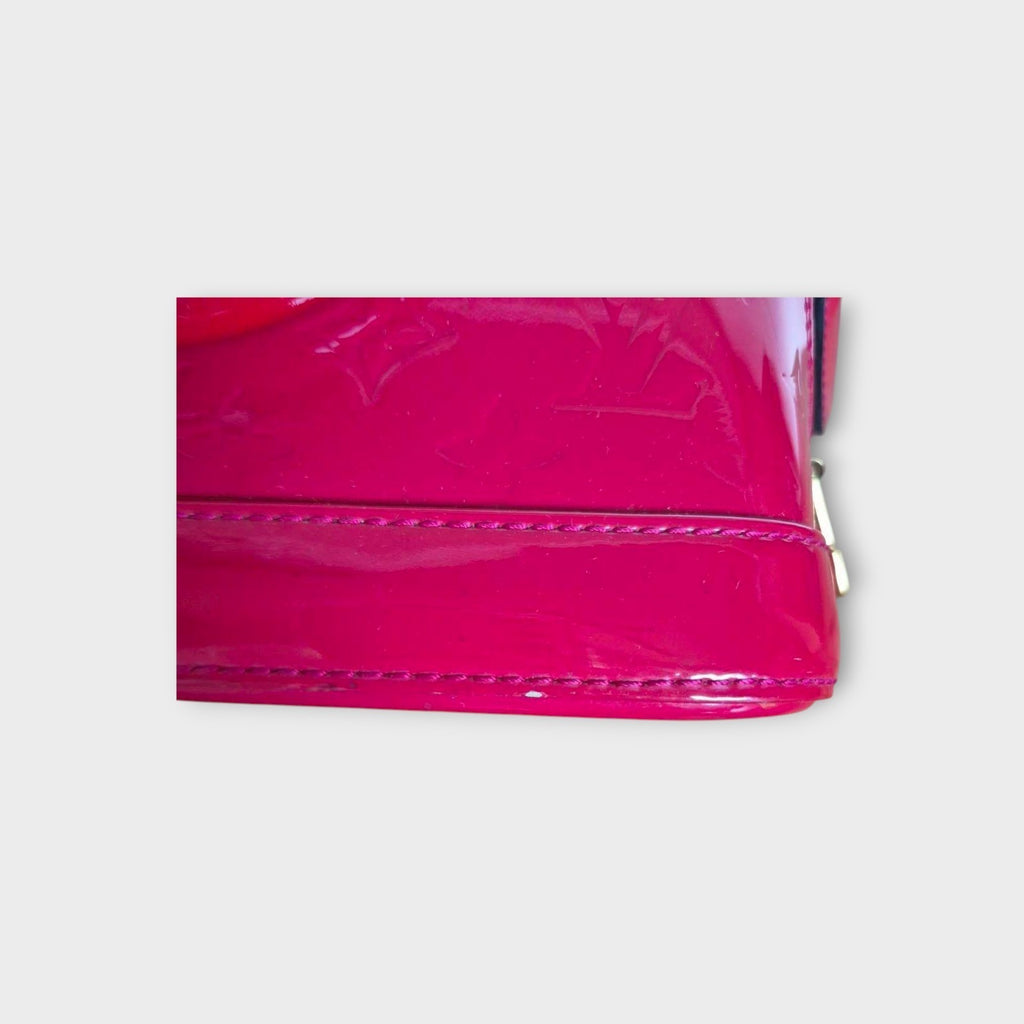 LOUIS VUITTON Alma BB Shoulder Bag Pink Rose Indigo