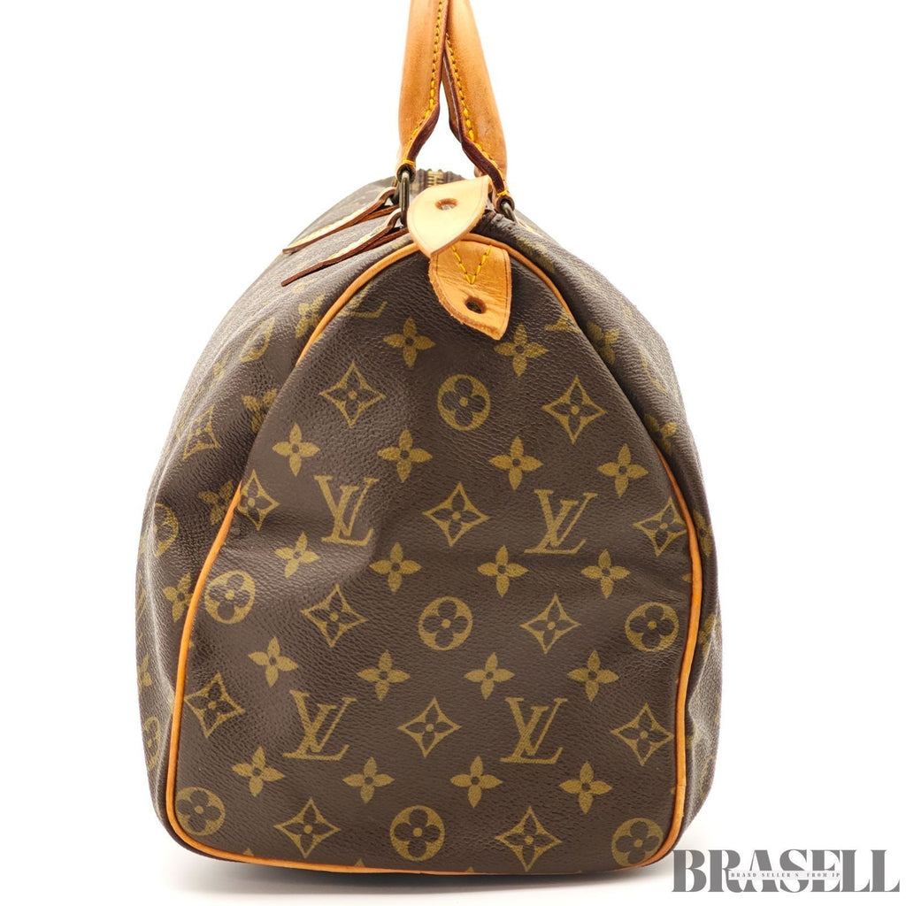 LOUIS VUITTON Speedy 35 M41524 Handbag Brown Monogram Canvas Mini Boston Bag
