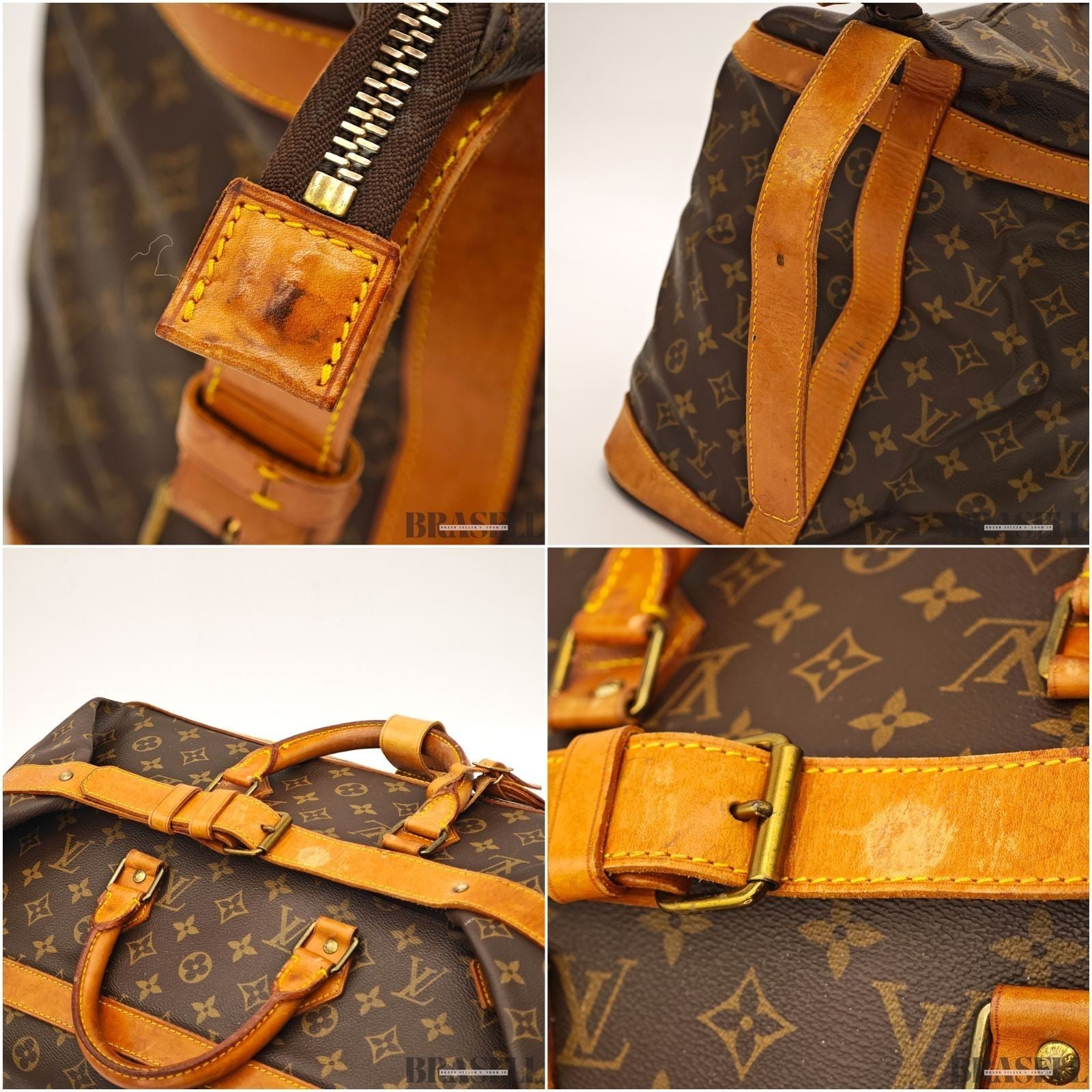 LOUIS VUITTON Cruiser Bag 45 M41138 Monogram Boston Bag Monogram Canvas Brown