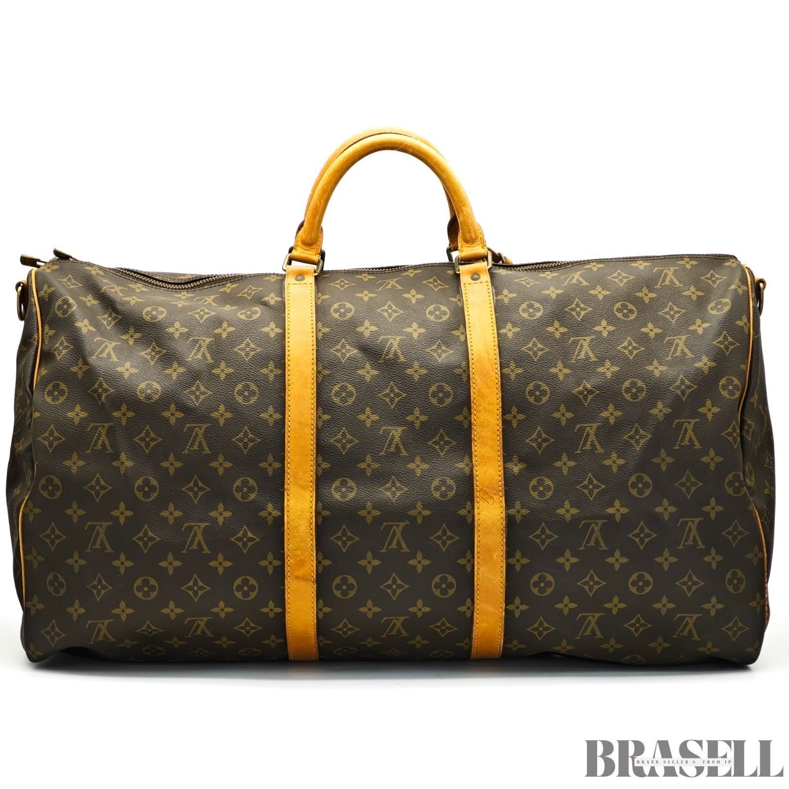 Louis Vuitton Keepall Bandoulière 60 M41412 Handbag Boston Bag Brown Unisex