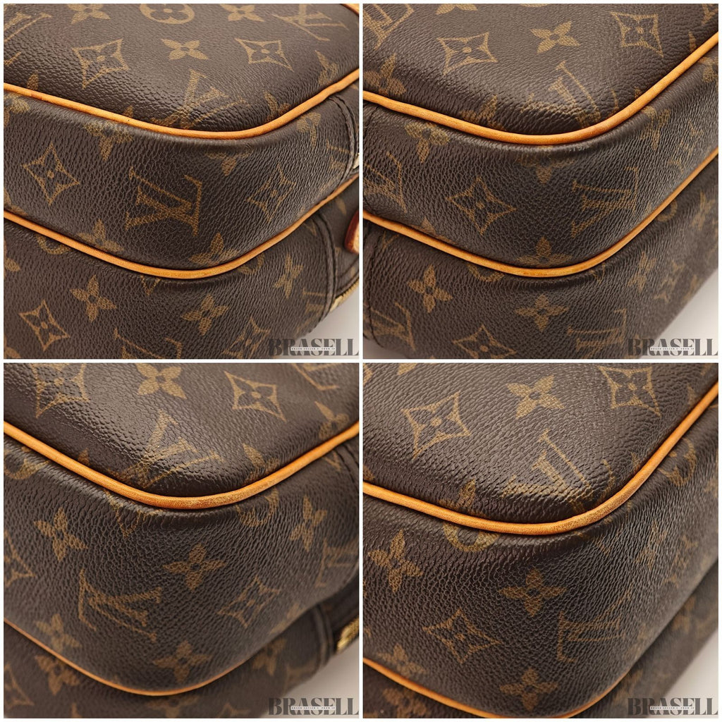 LOUIS VUITTON Reporter PM Crossbody Shoulder Bag Monogram Leather M45254 SP0052