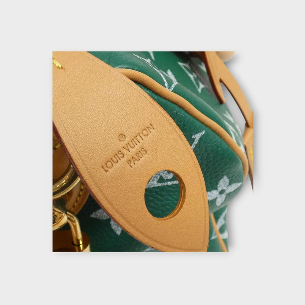 Louis Vuitton Monogram Speedy P9 Bandoulière 25cm Boston Bag M24423 Green 【A】